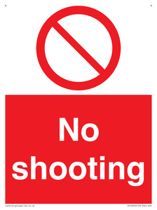 No shooting